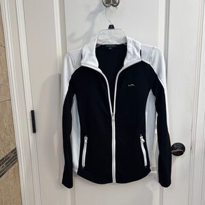 Lauren Ralph Lauren Black and White Sporty Jacket